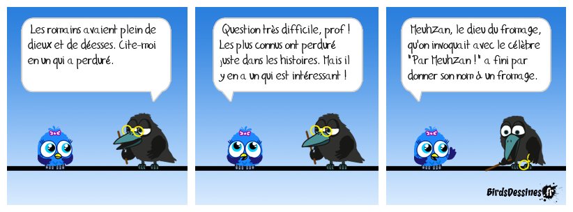 Avec du lait de vache, d'où le Meuh !