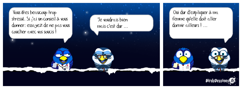 Sous scie c'est être sur les dents ...