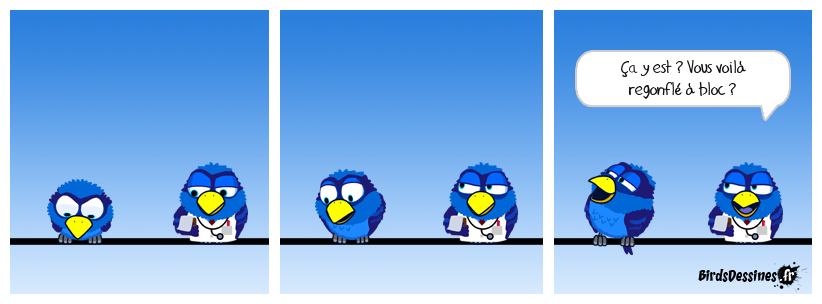 Il ne manque pas d'air celui-là !