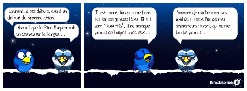 hair t'es elle, chauve t'es lui ...