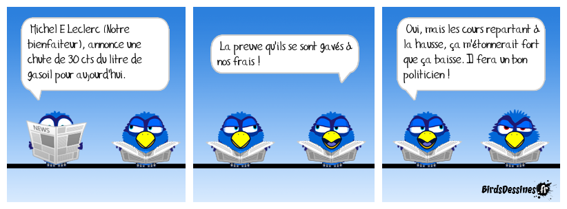 Il prépare ses promesses politiques.