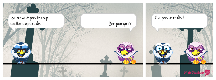 Je veux aller au paradis