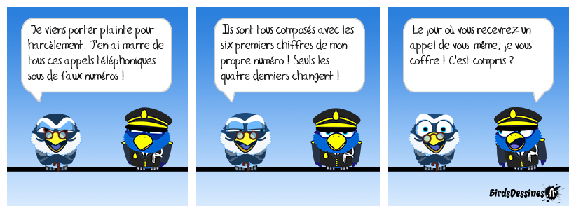 Bonjour, c'est pour un sondage ! 📵