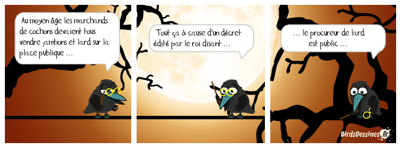 l'histoire de lard ...