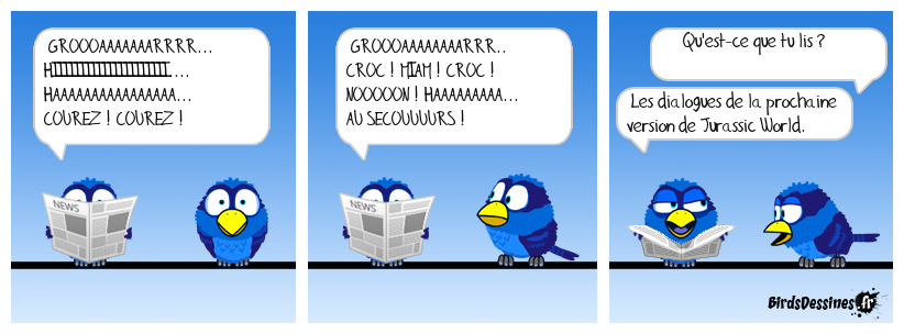 🦖🦖 En avant première sur BirdsDessines.fr 🦖🦖