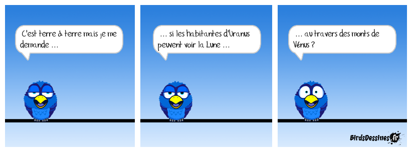 Par le p'tit bout de la lorgnette et par Jupiter !