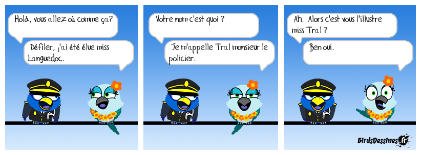 Il faut dire que c'est le jour là.