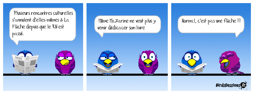 C'est pas une flèche !!