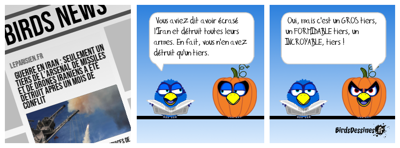 Les maths selon Trump :  3/3 moins 1/3 = 0 🤔