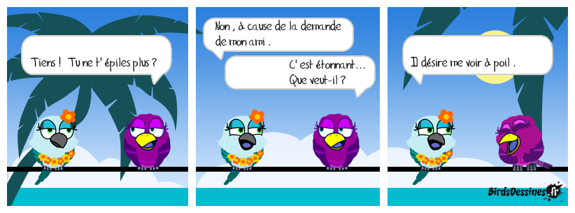 À un cheveu près ...