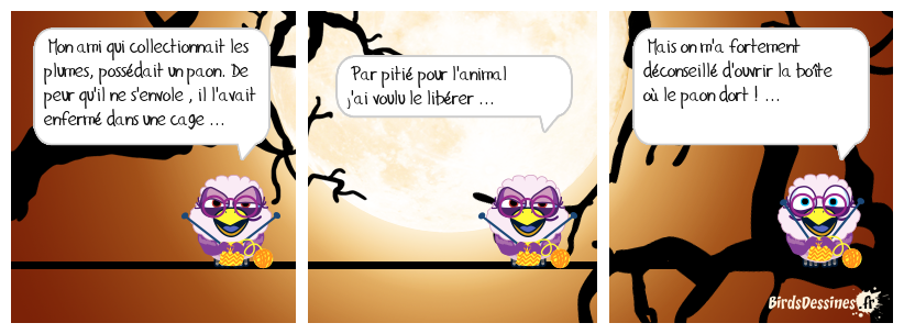 avoir une belle plume ...