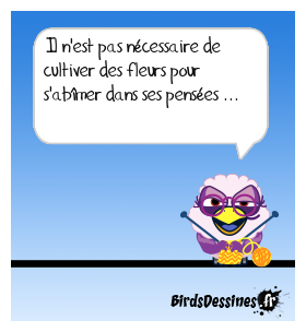 Pensée du matin ...