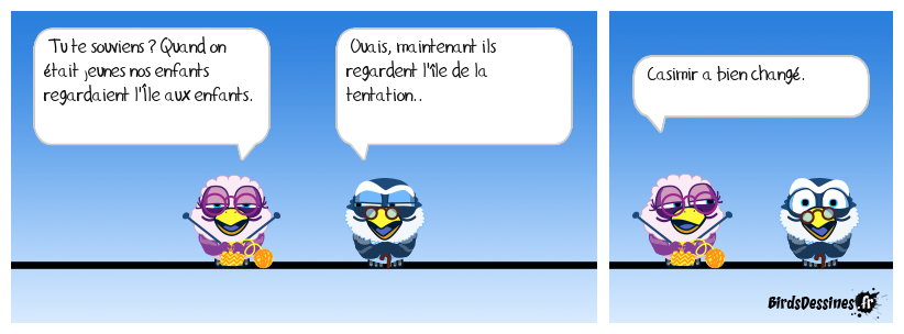 On a changé de registre.