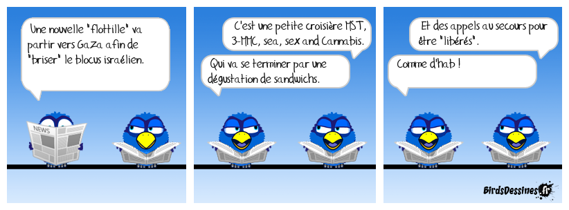 On voit que le beau temps est revenu.