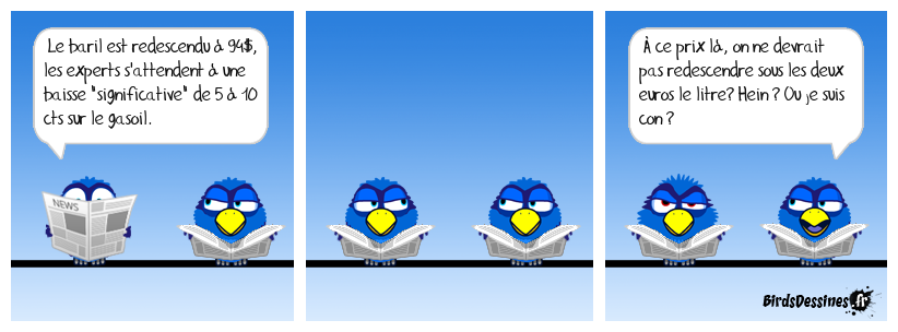 Plus lente sera la chute....