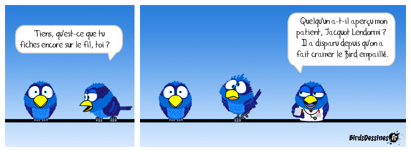 Le retour du fils de la revanche 2 du Bird empaillé