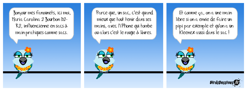 Maria Carolina, influencienne