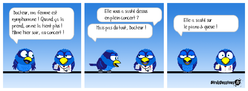 nymphomane mélomane