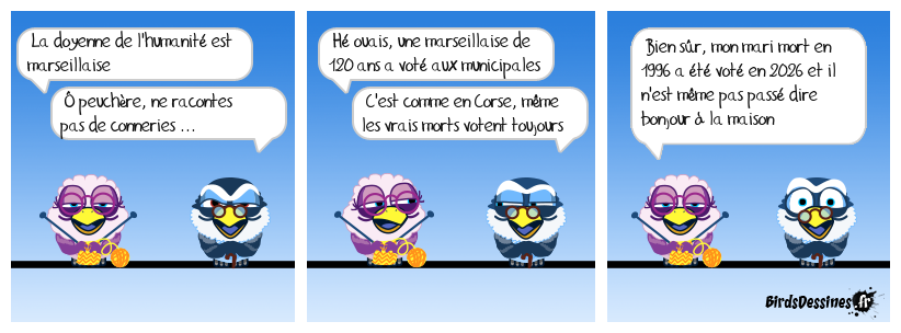 C'est comme les retraites à l'étranger, les morts-vivants touchent toujours ...