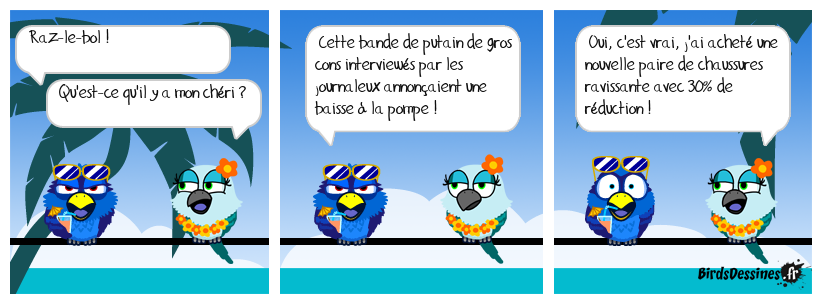 les centres d'intérêts divergent......