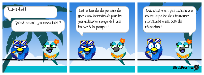 les centres d'intérêts divergent......