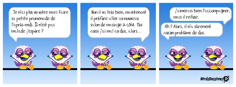 Mal de dos... Ou pas.