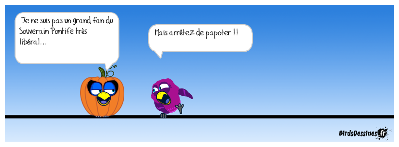 Mais qu'il arrête de papoter !