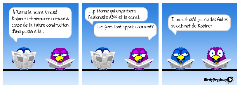 C'est le fameux problème du robinet qui fuit.....