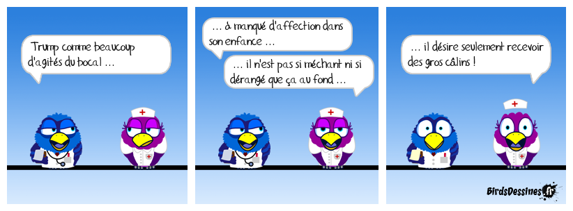 La Maison Blanche ... un monde de Bisounours !