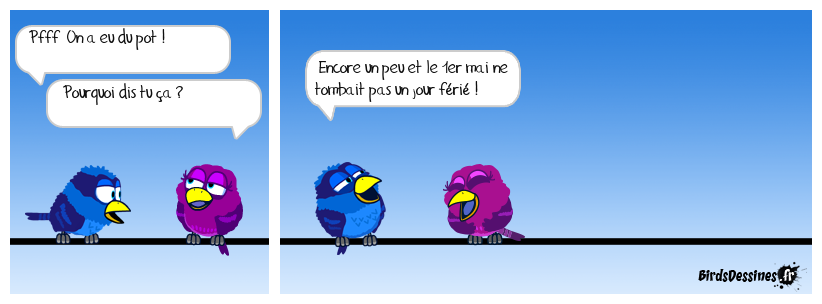 Le 1er mai tombe bien...