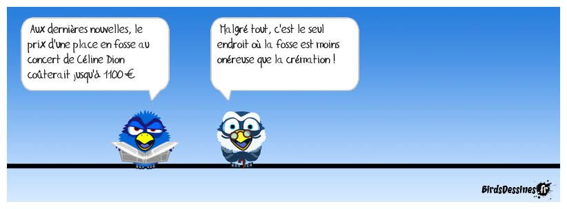 Le prix de la fosse...