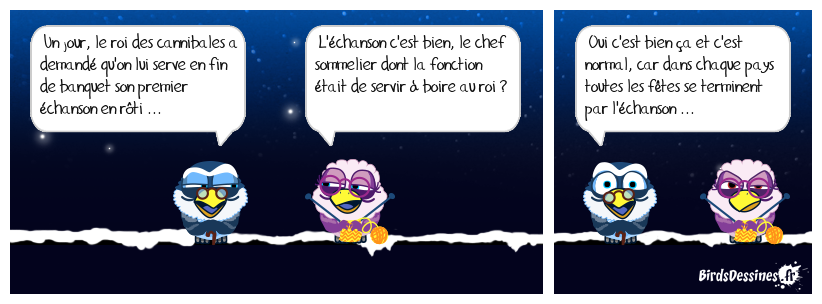 ah ... les traditions ...