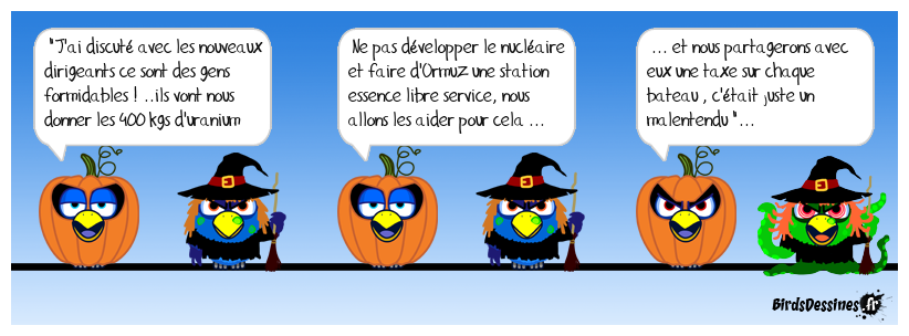 Comme dirait le canard orangé 