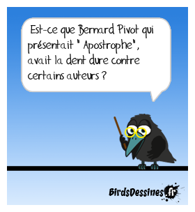 Une émission littéraire qui avait du caractère ! ...