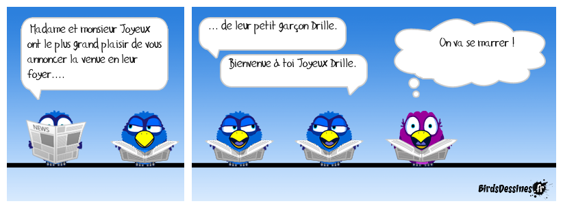 Ça va être un rigolo !