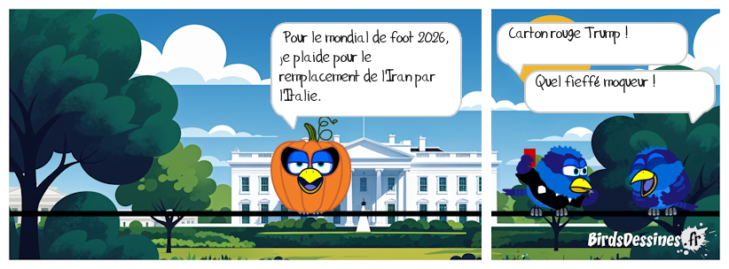 Le fieffé moqueur !