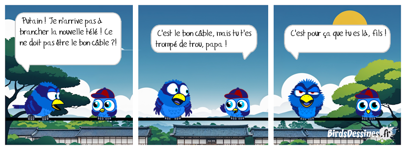 ☺ La réplique du père ☺☺