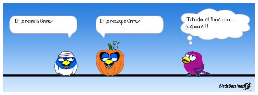 Tchador et Imperator, j'adore 🎵