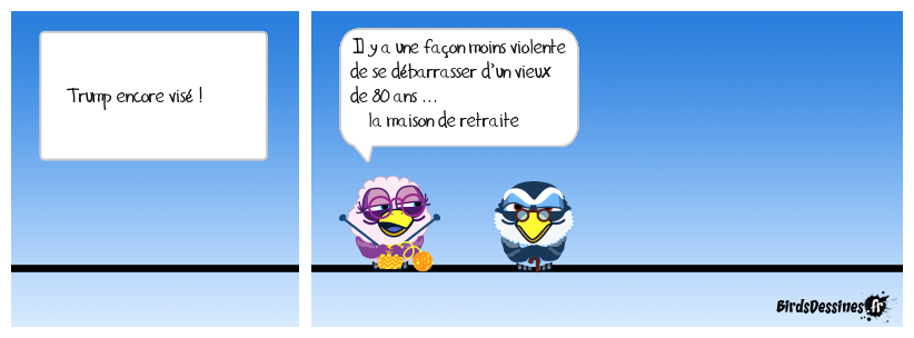 Trump encore visé !