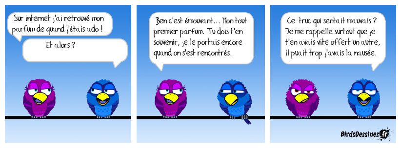 Souvenir peu odorant