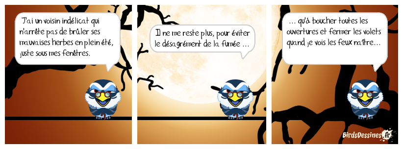 quand le torchon brûle entre voisins ...