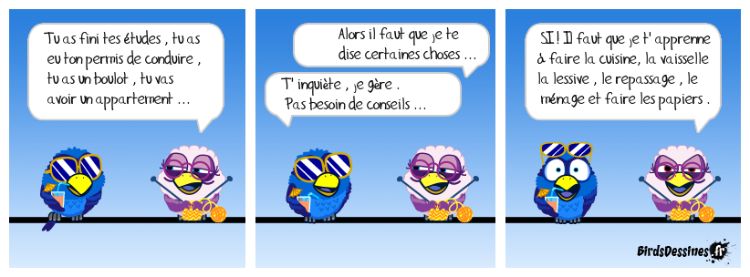 je reste !