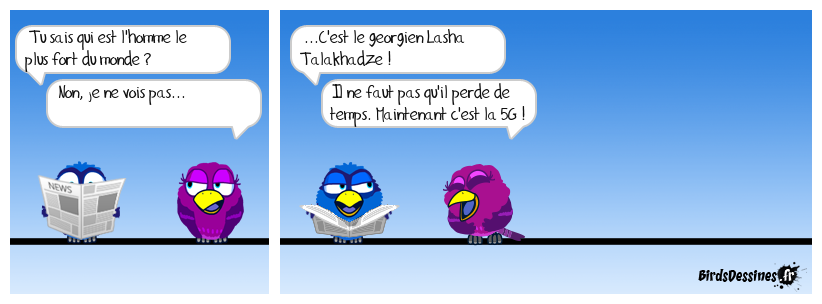 Maintenant c'est la 5G