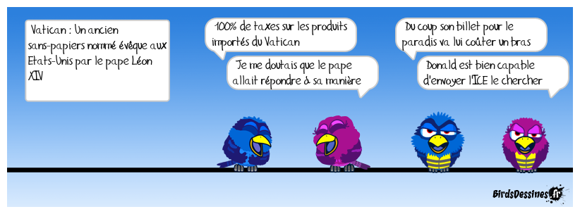 Quand Léon XIV répond à Donald 1er ...