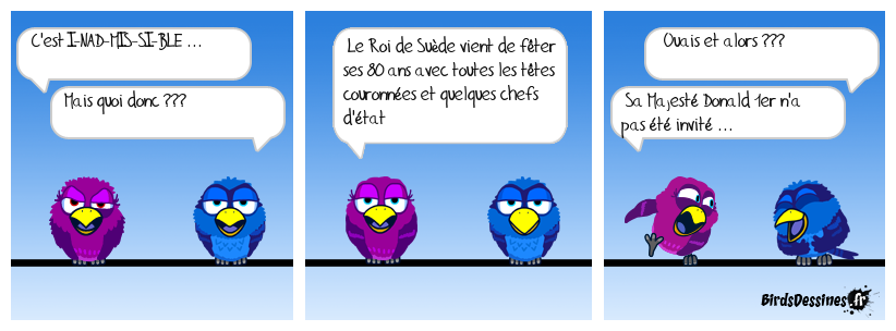 Quel manque de savoir vivre ...