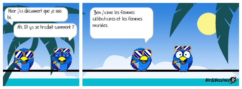 On se découvre.