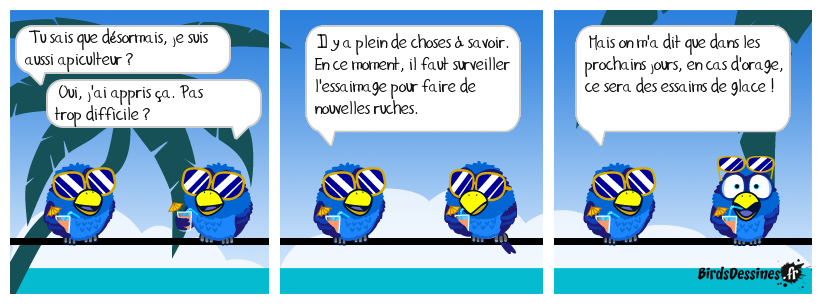 Les abeilles, c'est mieux que les grêlons !