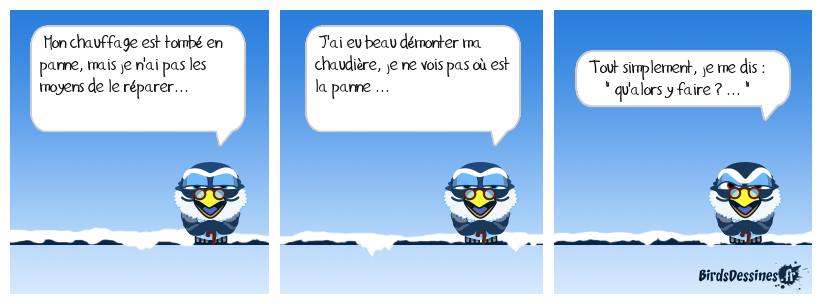 avec le chauffage au bois, faut s'taire ...