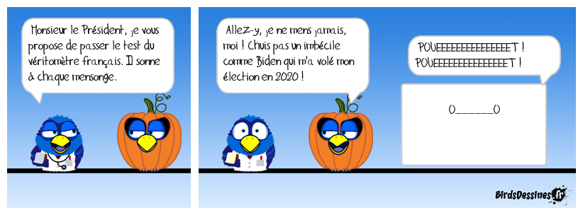 Trump et le véritomètre