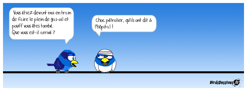 C'est le choc pétrolier...